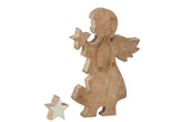 Angel Star Mango Wood White Wash/White Large - (15899)